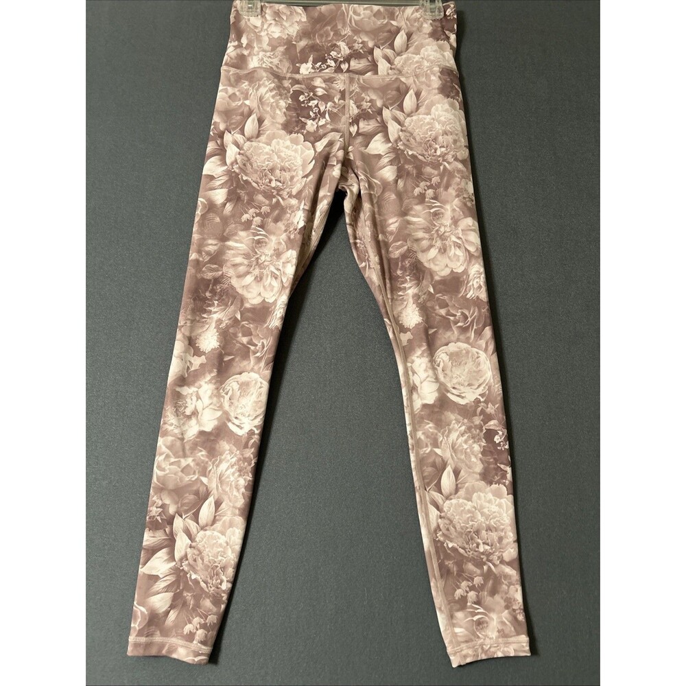 ATHLETA elation printed tight in pink floral Women’s Athletic Activewear Sz S